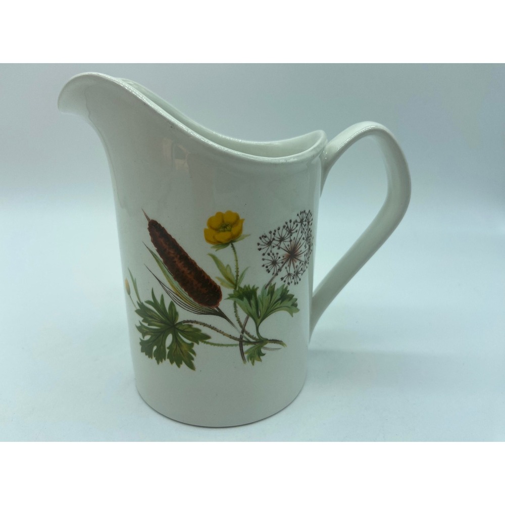 Vintage 1960's Johnson Brothers Brookside Creamer Ironstone England Cattails EX